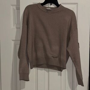Cozy Brown Women's Sweater